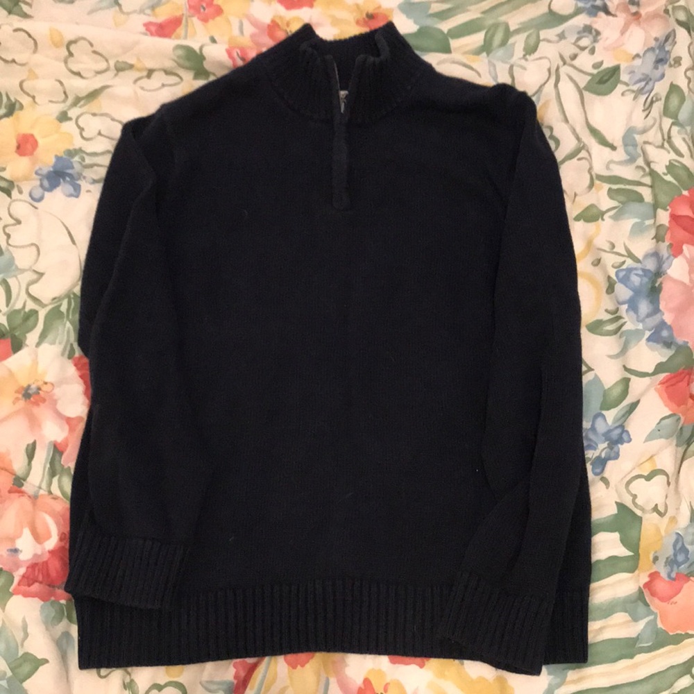 Men’s L.L. Bean 1/4 zip pullover vintage